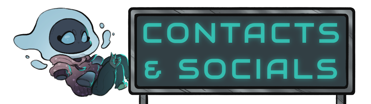 Character is looking towards the right with their hands held in front of their chest.